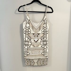 ALLSAINTS Newaz Hand Beaded Dress